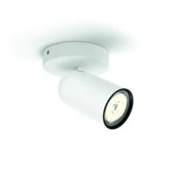 Philips Opbouwspot MyLiving Pongee LED Wit 5.5W -Tuin Buitenwinkel 123 1195