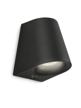 Philips Wandlamp MyGarden Virga LED Zwart 3W -Tuin Buitenwinkel 123 1202