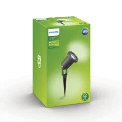 Philips Tuinspies Puled Zwart 5W -Tuin Buitenwinkel 123 1212