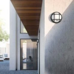 Philips Buitenlamp Eagle Met Bewegingssensor Met Raster Zwart LED 3.5W -Tuin Buitenwinkel 123 1234