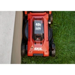 SKIL 20V Grasmaaier 0130BA Brushless 34cm + 2 Accu's 2,0Ah + Snellader -Tuin Buitenwinkel 123 254