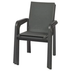 Stapelstoel Valencia Antraciet -Tuin Buitenwinkel 123 390