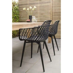 Stoel Savona Zwart -Tuin Buitenwinkel 123 668