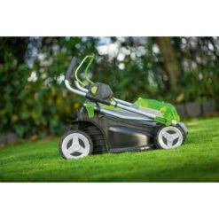 LUX 20V Accu Grasmaaier 37cm Incl. 2 Accu's 4,0Ah + Lader -Tuin Buitenwinkel 123 86